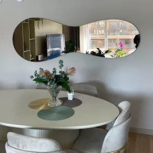 Çerçevesiz Amorf Formlu Modern Dekoratif Ayna